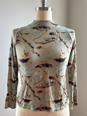 Alison Wonderland mock turtle neck top size 8